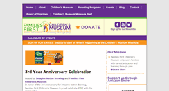 Desktop Screenshot of childrensmuseummissoula.org