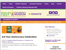 Tablet Screenshot of childrensmuseummissoula.org